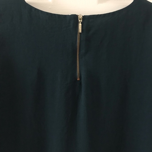 H&M Women’s Dark Green Chiffon Dress - Picture 4 of 6